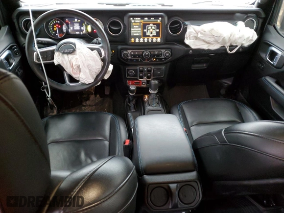 2023 Jeep Wrangler Rubicon z VIN 1C4JJXR63PW566503, wystawiony jako Copart lot #49884605 z przebiegiem 19 304 mil mil oraz Szkoda całkowita • Salvage title. Historia ofert i sprzedaży dostępna na DreamBid. Obrazek 8.