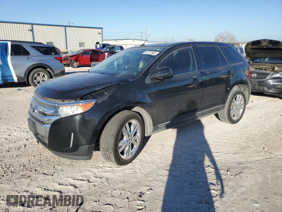 2014 Ford Edge SEL with VIN 2FMDK3JC9EBA29598, listed as a Copart auction lot 43772585 with 110,162 mi miles and Salvage Title. Bid and sale history available at carsss.com. Image 1.