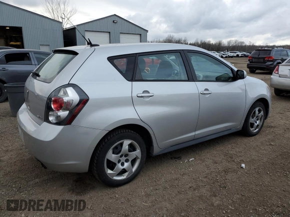 2009 Pontiac Vibe w/1SA with VIN 5Y2SP678X9Z431392, listed as a Copart auction lot 82357514 with 128,854 mi miles and Clean Title. Bid and sale history available at carsss.com. Image 3.