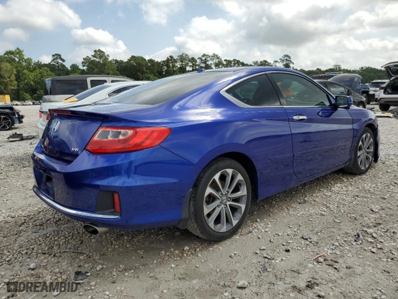 2014 Honda Accord Coupe EX-L with VIN 1HGCT2B80EA008394, listed as a Copart auction lot 56866474 with 100,001 mi miles and Clean Title. Bid and sale history available at carsss.com. Image 3.