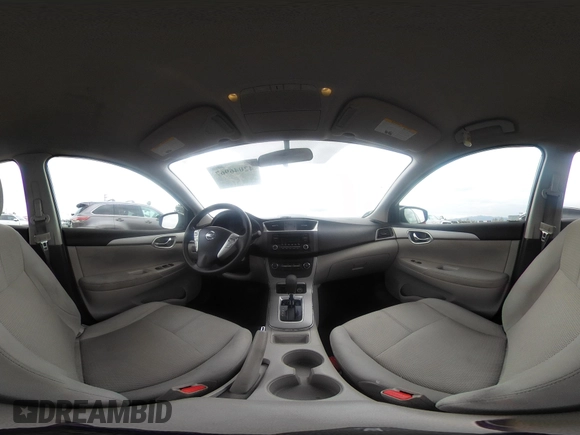 2015 Nissan Sentra S with VIN 3N1AB7AP4FY229253, listed as a IAAI auction lot 42046967 with 63,993 mi miles. Bid and sale history available at carsss.com. Image 18.