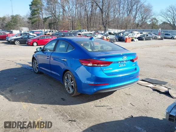 2017 Hyundai Elantra Value Edition z VIN KMHD84LF9HU283211, wystawiony jako IAAI lot #41645371 z przebiegiem 75 263 mil mil oraz . Historia ofert i sprzedaży dostępna na DreamBid. Obrazek 3.
