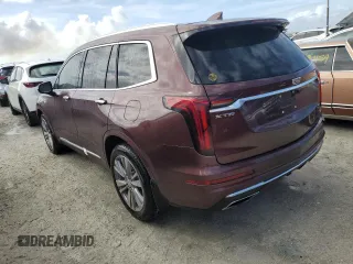 2022 Cadillac XT6 Premium Luxury with VIN 1GYKPCRS1NZ146012, listed as a Copart auction lot 74685314 with 46,626 mi miles and Non Repairable. Bid and sale history available at carsss.com. Image 2.