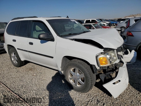 2007 GMC Envoy SLE with VIN 1GKDT13S572171793, listed as a Copart auction lot 75861104 with 0 mi miles and Salvage Title. Bid and sale history available at carsss.com. Image 4.