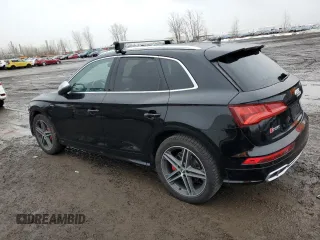 2018 Audi SQ5 with VIN WA1C4BFY1J2074523, listed as a Copart auction lot 84506844 with 125,172 mi miles and Salvage Title. Bid and sale history available at DreamBid. Image 2.