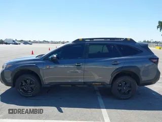 2023 Subaru Outback Wilderness with VIN 4S4BTGUD9P3119756, listed as a IAAI auction lot 42206143 with 33,502 mi miles and . Bid and sale history available at DreamBid. Image 14.