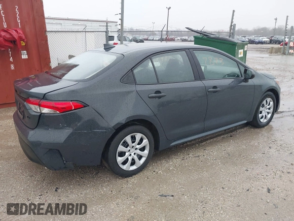 2024 Toyota Corolla LE with VIN 5YFB4MDE0RP208165, listed as a IAAI auction lot 41907873 with 14,872 mi miles and . Bid and sale history available at DreamBid. Image 4.