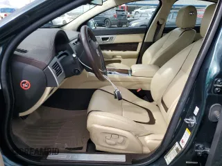 2012 Jaguar XF Portfolio with VIN SAJWA0HB4CLS49225, listed as a Copart auction lot 48070445 with 61,059 mi miles and Salvage Title. Bid and sale history available at carsss.com. Image 7.