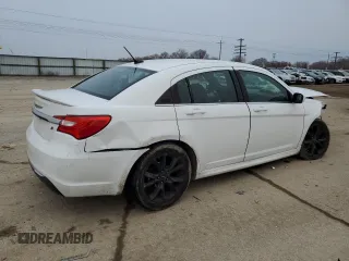 2014 Chrysler 200 Touring with VIN 1C3CCBBG2EN171356, listed as a Copart auction lot 87942875 with 168,139 mi miles and Salvage Title. Bid and sale history available at carsss.com. Image 3.
