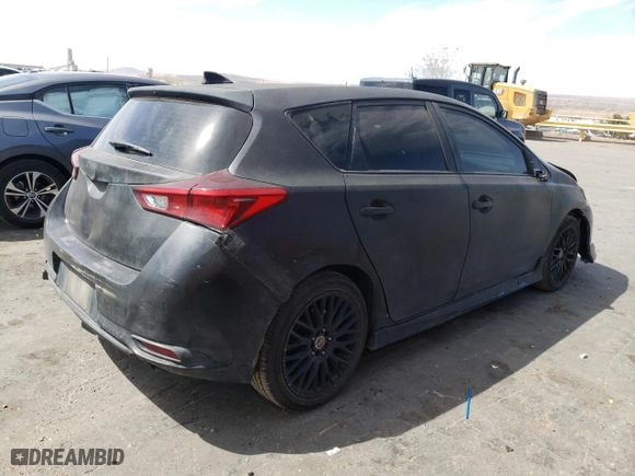 2017 Toyota Corolla iM with VIN JTNKARJE3HJ529285, listed as a Copart auction lot 51372215 with 0 mi miles and Clean Title. Bid and sale history available at carsss.com. Image 3.