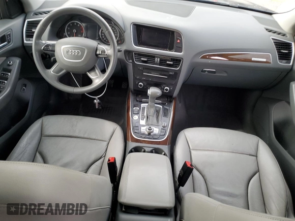 2015 Audi Q5 Premium Plus with VIN WA1LFAFP7FA137603, listed as a Copart auction lot 53709255 with 90,052 mi miles and Salvage title. Bid and sale history available at DreamBid. Image 8.
