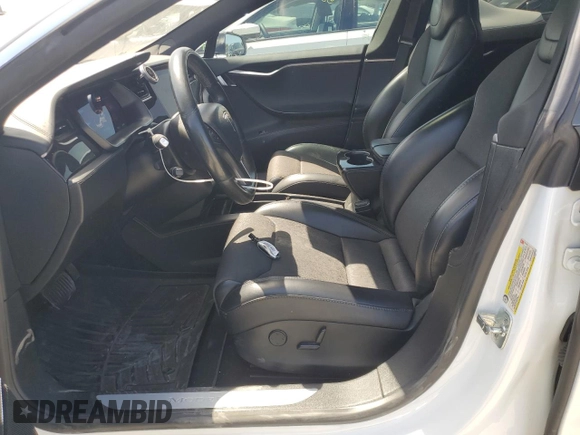 2018 Tesla Model S 75D with VIN 5YJSA1E29JF281143, listed as a Copart auction lot 54208145 with 132,722 mi miles and Salvage title. Bid and sale history available at DreamBid. Image 7.