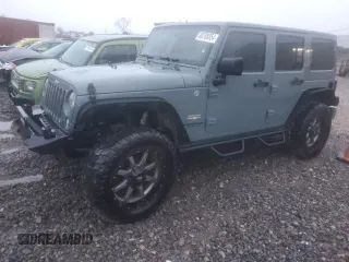 2015 Jeep Wrangler Unlimited Altitude с VIN 1C4BJWEG2FL526510, выставлен на аукционе Copart как лот 80788854 с пробегом Не указан миль и Списание • Salvage title. История ставок и продаж доступна на DreamBid. Изображение 1.