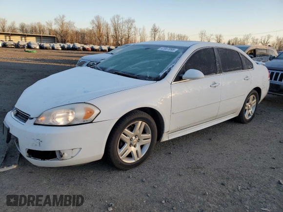 2010 Chevrolet Impala LT with VIN 2G1WB5EN5A1249480, listed as a Copart auction lot 42857095 with 151,593 mi miles and Salvage Title. Bid and sale history available at DreamBid. Image 1.