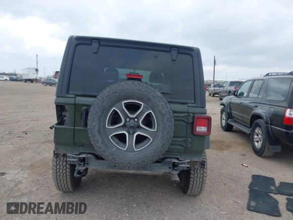 2021 Jeep Wrangler Unlimited Willys с VIN 1C4HJXDN3MW701553, выставлен на аукционе IAAI как лот 41707600 с пробегом 70 523 миль миль и . История ставок и продаж доступна на DreamBid. Изображение 17.