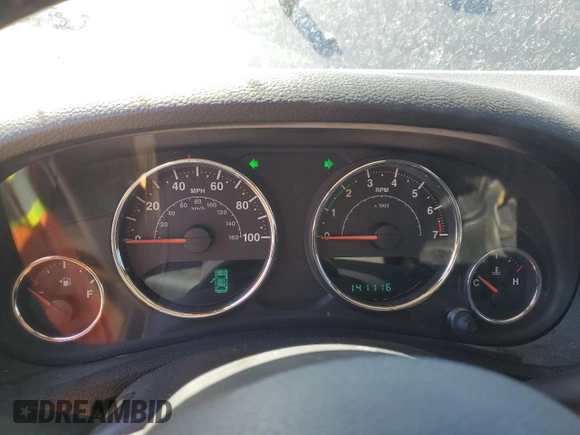 2014 Jeep Wrangler Unlimited Rubicon with VIN 1C4BJWFG0EL199649, listed as a Copart auction lot 47801775 with 141,116 mi miles and Salvage Title. Bid and sale history available at carsss.com. Image 9.