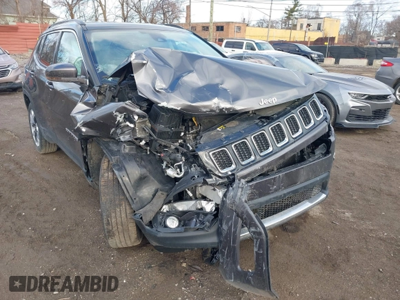 2021 Jeep Compass Limited with VIN 3C4NJDCB8MT524299, listed as a IAAI auction lot 41718321 with 67,618 mi miles and . Bid and sale history available at carsss.com. Image 6.