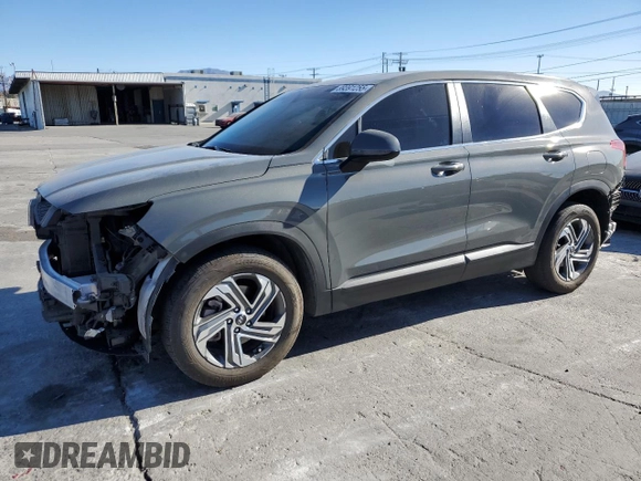 2023 Hyundai Santa Fe SE with VIN 5NMS14AJXPH646435, listed as a Copart auction lot 89391255 with 38,621 mi miles and Salvage Title. Bid and sale history available at carsss.com. Image 1.