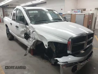 2005 Dodge 1500 SLT with VIN 1D7HA18D75J600860, listed as a IAAI auction lot 41841239 with 159,088 mi miles. Bid and sale history available at carsss.com. Image 1.