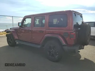 2021 Jeep Wrangler Unlimited Sahara High Altitude z VIN 1C4HJXEN1MW822550, wystawiony jako Copart lot #79073794 z przebiegiem 42 258 mil mil oraz Szkoda całkowita • Salvage title. Historia ofert i sprzedaży dostępna na DreamBid. Obrazek 2.
