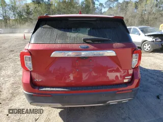 2020 Ford Explorer XLT with VIN 1FMSK7DH3LGB93070, listed as a Copart auction lot 49974945 with 0 mi miles and Salvage Title. Bid and sale history available at carsss.com. Image 6.