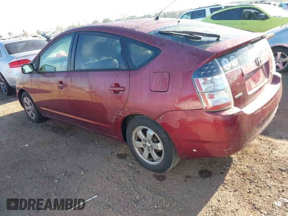 2005 Toyota Prius with VIN JTDKB20U657006529, listed as a IAAI auction lot 41869887 with 136,323 mi miles. Bid and sale history available at carsss.com. Image 3.