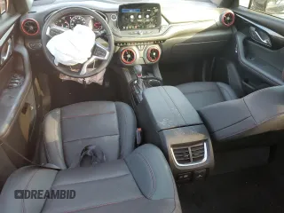 2023 Chevrolet Blazer RS z VIN 3GNKBERS3PS190889, wystawiony jako Copart lot #51268455 z przebiegiem 27 921 mil mil oraz Nie do naprawy • Non repairable. Historia ofert i sprzedaży dostępna na DreamBid. Obrazek 8.