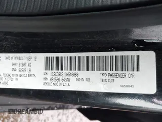 2013 Chrysler 200 Limited with VIN 1C3CCBCG1DN540060, listed as a IAAI auction lot 41508685 with 152,296 mi miles. Bid and sale history available at carsss.com. Image 9.