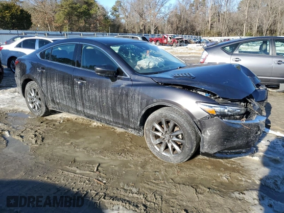 2021 Mazda 6 Sport with VIN JM1GL1UM7M1610745, listed as a Copart auction lot 88532305 with 61,325 mi miles and Salvage Title. Bid and sale history available at carsss.com. Image 4.