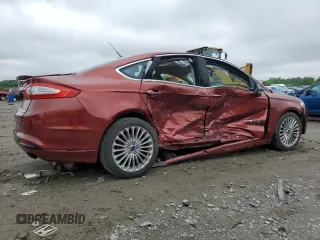 2014 Ford Fusion Titanium Hybrid with VIN 3FA6P0RU4ER387323, listed as a Copart auction lot 57107195 with Not provided miles and Salvage title. Bid and sale history available at DreamBid. Image 3.