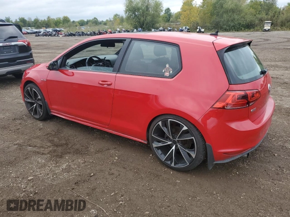 2015 Volkswagen Golf GTI S with VIN 3VWTT7AUXFM031824, listed as a Copart auction lot 73540674 with 71,225 mi miles and Salvage Title. Bid and sale history available at carsss.com. Image 2.