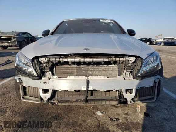 2018 Mercedes-Benz C 63 S AMG with VIN WDDWK8HB3JF738372, listed as a Copart auction lot 74063174 with 35,389 mi miles and Salvage Title. Bid and sale history available at carsss.com. Image 5.