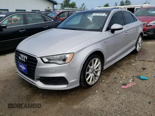 2016 Audi A3 2.0T Premium Plus with VIN WAUJ8GFF9G1006057, listed as a Copart auction lot 65070534 with 98,214 mi miles and Salvage Title. Bid and sale history available at carsss.com. Image 1.