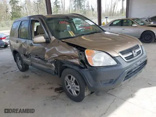 2004 Honda CR-V EX with VIN SHSRD788X4U234676, listed as a IAAI auction lot 42004284 with 209,266 mi miles. Bid and sale history available at carsss.com. Image 1.