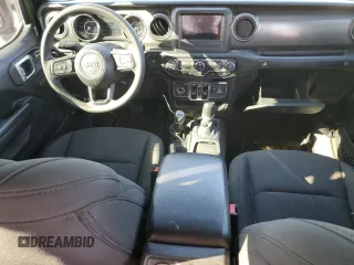 2023 Jeep Wrangler Sport S with VIN 1C4HJXDN7PW674152, listed as a Copart auction lot 46481705 with Not Provided miles and Salvage Title. Bid and sale history available at DreamBid. Image 8.