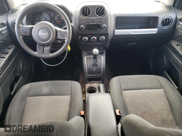 2014 Jeep Compass Sport with VIN 1C4NJCBB1ED648840, listed as a Copart auction lot 72227034 with 148,095 mi miles and Salvage Title. Bid and sale history available at carsss.com. Image 8.
