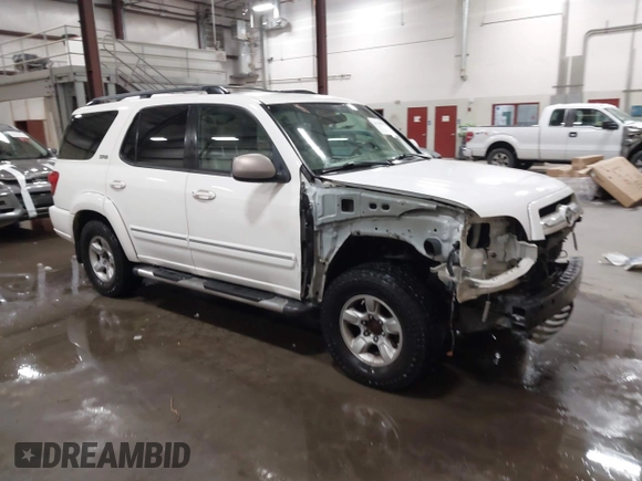 2005 Toyota Sequoia SR5 with VIN 5TDBT44A85S245126, listed as a IAAI auction lot 41559596 with 236,256 mi miles and . Bid and sale history available at DreamBid. Image 1.