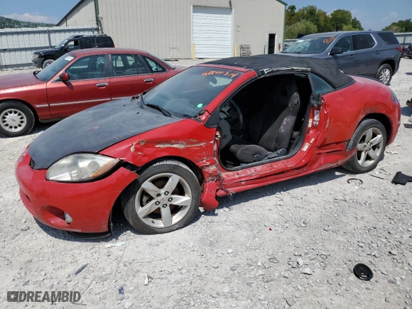 2007 Mitsubishi Eclipse GS with VIN 4A3AL25F37E007944, listed as a Copart auction lot 68844714 with 171,521 mi miles and Salvage Title. Bid and sale history available at carsss.com. Image 1.