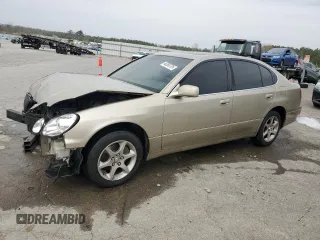 2002 Lexus GS 300 with VIN JT8BD69S920162201, listed as a Copart auction lot 48393725 with 237,250 mi miles and Salvage Title. Bid and sale history available at carsss.com. Image 1.