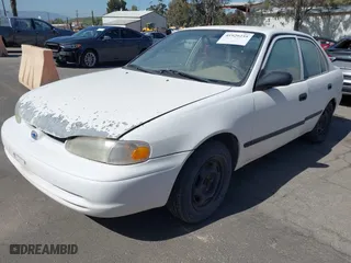 2002 Chevrolet Prizm with VIN 1Y1SK52882Z407500, listed as a IAAI auction lot 41929255 with 1 mi miles. Bid and sale history available at carsss.com. Image 2.