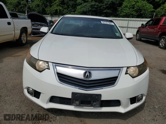 2013 Acura TSX Technology with VIN JH4CU2F60DC014153, listed as a Copart auction lot 62101505 with 129,712 mi miles and Salvage title. Bid and sale history available at DreamBid. Image 5.