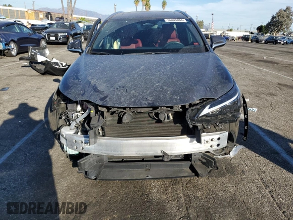 2024 Lexus NX 350h with VIN 2T2AKCEZ1RC025852, listed as a Copart auction lot 76805884 with 15,777 mi miles and Salvage title. Bid and sale history available at DreamBid. Image 5.