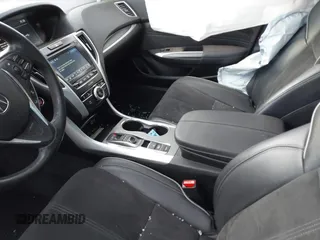 2018 Acura TLX w/A-SPEC Pkg with VIN 19UUB3F61JA000384, listed as a IAAI auction lot 41452595 with 36,139 mi miles. Bid and sale history available at carsss.com. Image 5.