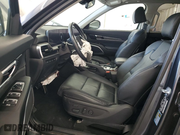 2024 Kia Telluride SX X-Line with VIN 5XYP5DGC8RG419163, listed as a Copart auction lot 48467455 with 31,089 mi miles and Salvage Title. Bid and sale history available at carsss.com. Image 7.