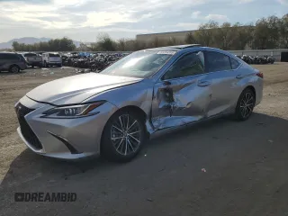 2024 Lexus ES 350 with VIN 58ADZ1B18RU160379, listed as a Copart auction lot 50264315 with 9,211 mi miles and Salvage title. Bid and sale history available at DreamBid. Image 1.
