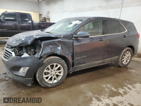 2018 Chevrolet Equinox LT with VIN 3GNAXJEV4JS528717, listed as a Copart auction lot 82422484 with 156,208 mi miles and Salvage Title. Bid and sale history available at carsss.com. Image 1.