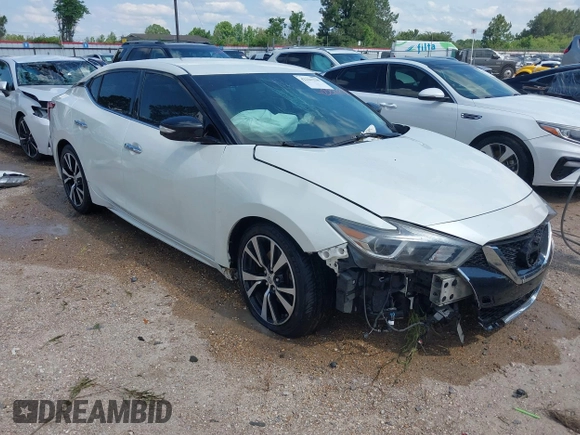 2018 Nissan Maxima SV z VIN 1N4AA6AP0JC380088, wystawiony jako IAAI lot #42221238 z przebiegiem 212 634 mil mil oraz . Historia ofert i sprzedaży dostępna na DreamBid. Obrazek 1.