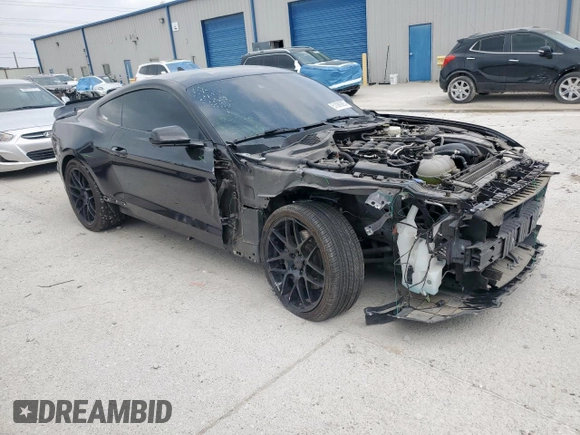 2022 Ford Mustang GT with VIN 1FA6P8CF8N5145937, listed as a Copart auction lot 51089885 with 21,948 mi miles and Salvage title. Bid and sale history available at DreamBid. Image 4.