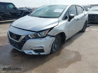 2021 Nissan Versa S with VIN 3N1CN8DV9ML925147, listed as a IAAI auction lot 41526337 with 72,495 mi miles. Bid and sale history available at carsss.com. Image 6.