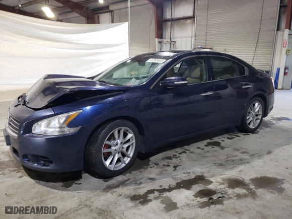 2009 Nissan Maxima 3.5 S with VIN 1N4AA51E89C841509, listed as a Copart auction lot 47265445 with 227,482 mi miles and Non Repairable. Bid and sale history available at carsss.com. Image 1.